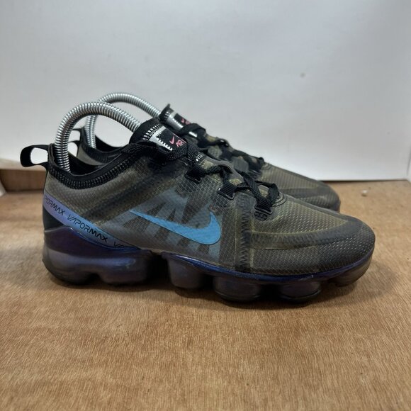 Nike Air VaporMax 2019 Women's Size 7 Running Shoes AR6632-001 Gray - Picture 1 of 9